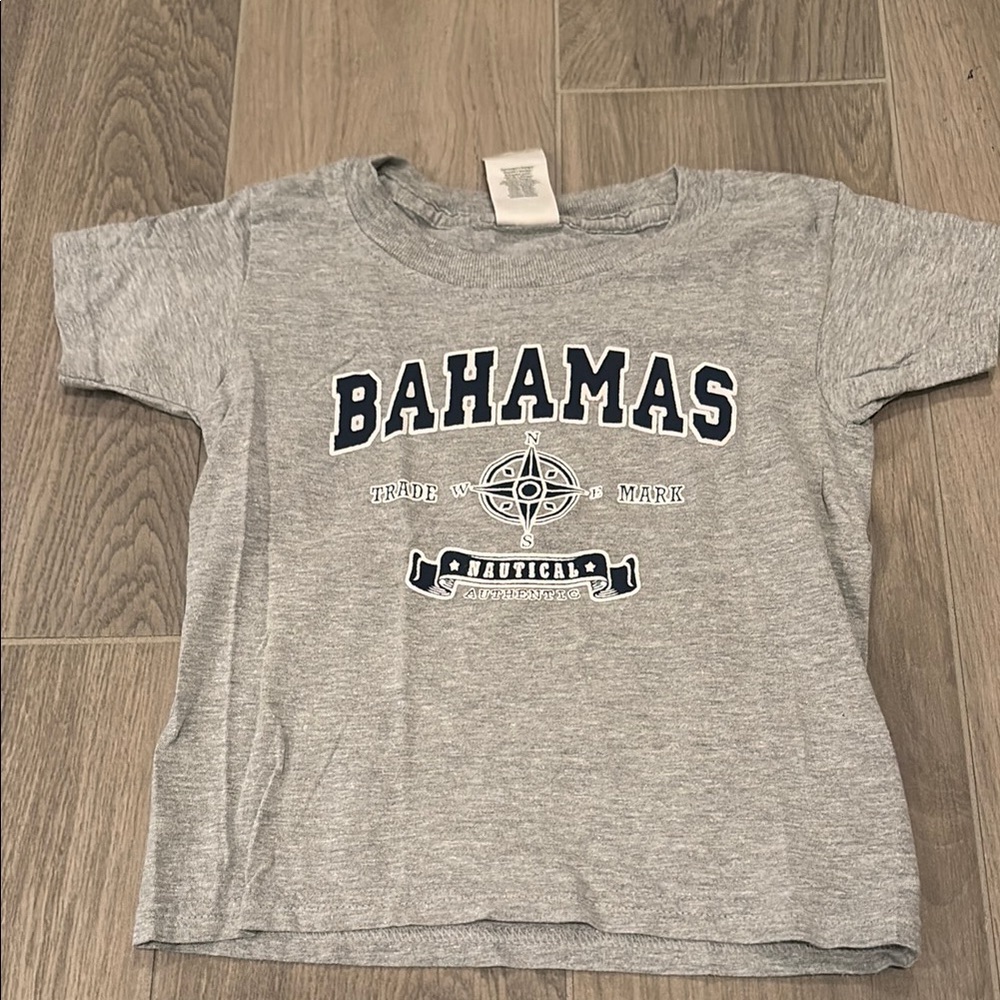 Gildan Gray Bahamas Kids T-Shirt Size 3T